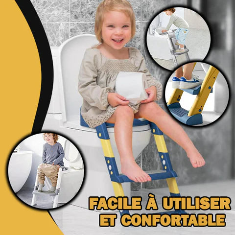 EASYSTEP™ | SIÈGE DE TOILETTE PLIABLE POUR ENFANT - 2 à 10 ans - ABS